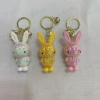 Creative and exquisite keychain cartoon key accessory for the Year of the Rabbit, three-dimensional rabbit acrylic pendant Application Scenario